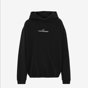 Maison Margiela embroidered logo hoodie L brand new never been worn.